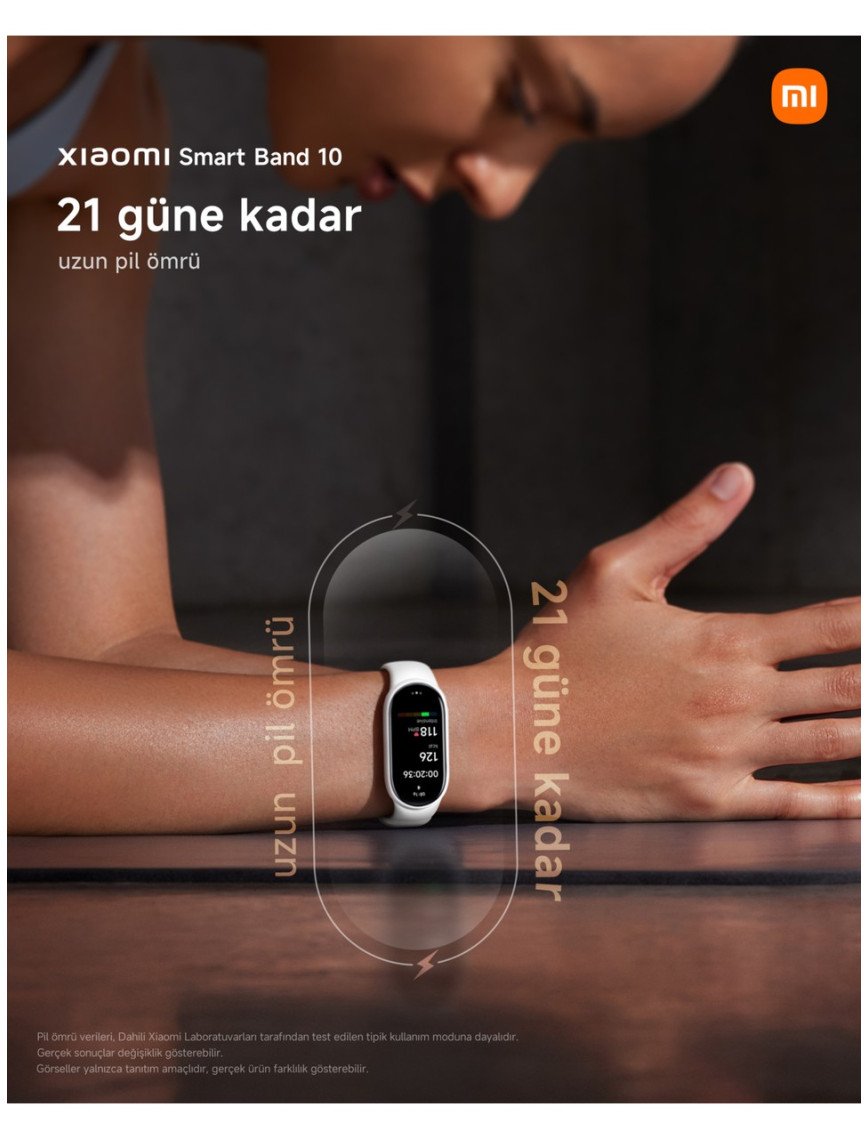 Xiaomi Smart Band 10 Mystic Rose Akıllı Bileklik Xiaomi Smart Band 10 Mystic Rose Akıllı Bileklik