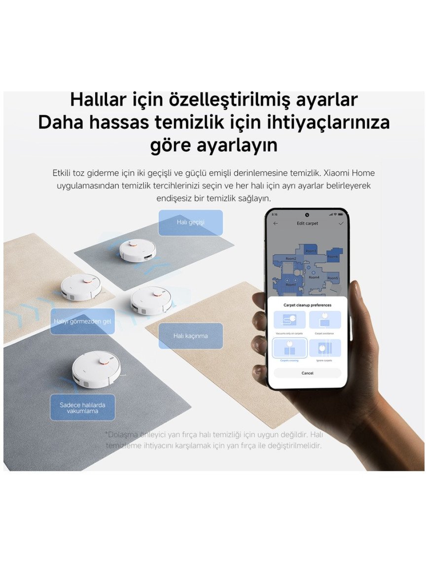 Xiaomi Robot Vacuum H40 Akıllı Robot Süpürge + Mop 10000PA (Xiaomi Türkiye Garantili) Xiaomi Robot Vacuum H40 Akıllı Robot Süpürge + Mop 10000PA (Xiaomi Türkiye Garantili)